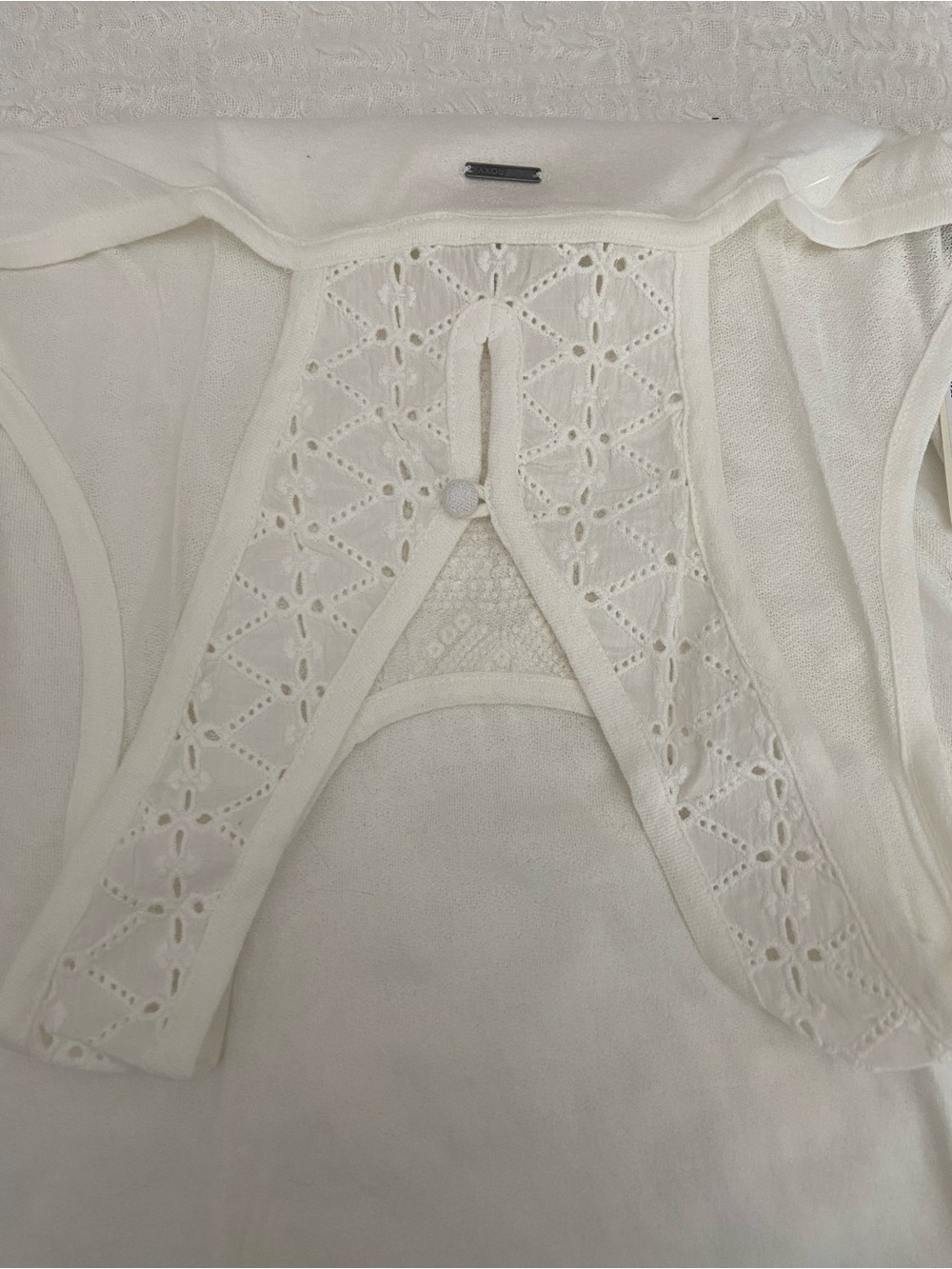 NWT ROXY WHITE DRESS SIZE XS - Picture 5 of 8